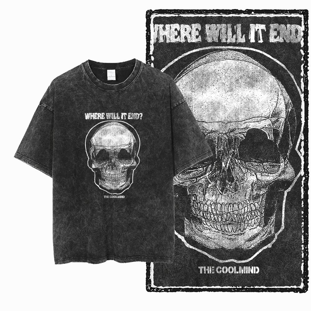 x26-x50 StreetTHEME Exclusive Graphic Unisex Cotton Acid Washed T Shirt Cool Vintage Streetwear Men Tshirts Big Size Tee for men