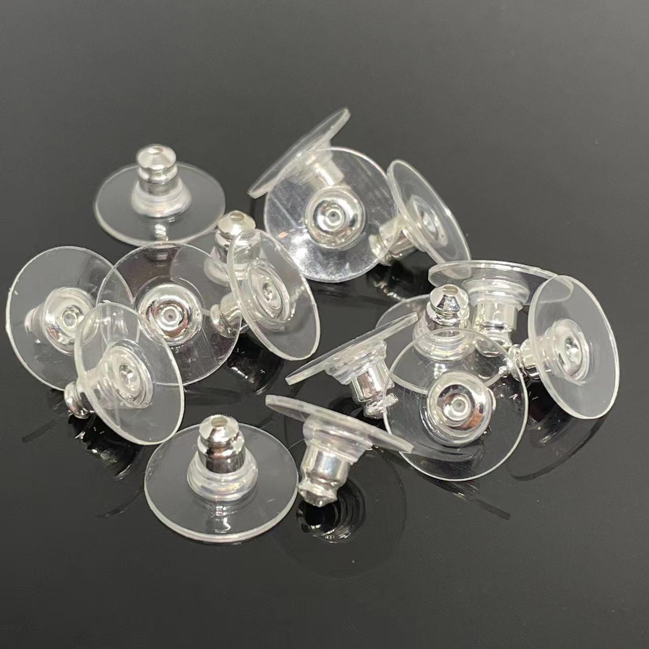 

Медные гальванизированные пулевидные заглушки и гвоздики с сохраняющим цвет дизайном «летающая тарелка» для DIY аксессуаров для серег. 11.5*6.2 Small Saucer Plug