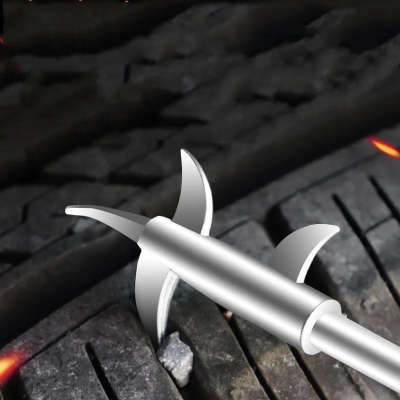 Tire Cleaning Hook Stone Tire Gap Buckle Stone Hook Car Tire Buckle Cleaning Tire Pick Stone Tools Tire Repair Accessories