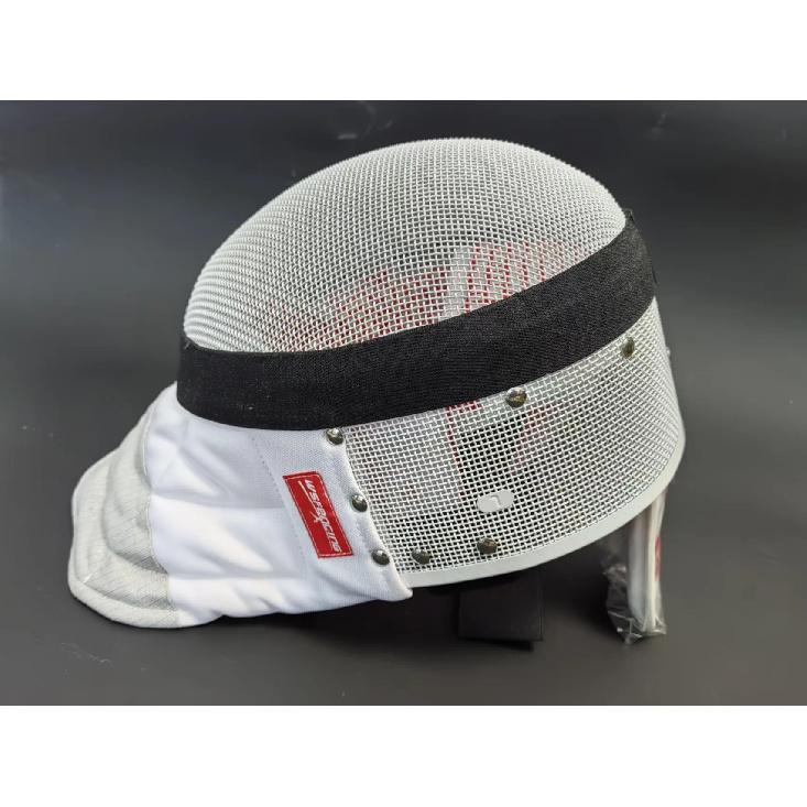 WSFENCING BLACK/WHITE FIE 1600N Foil mask with detachable lining