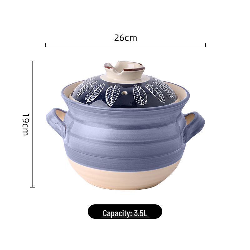 Handun Ceramic Casserole Soup Pot