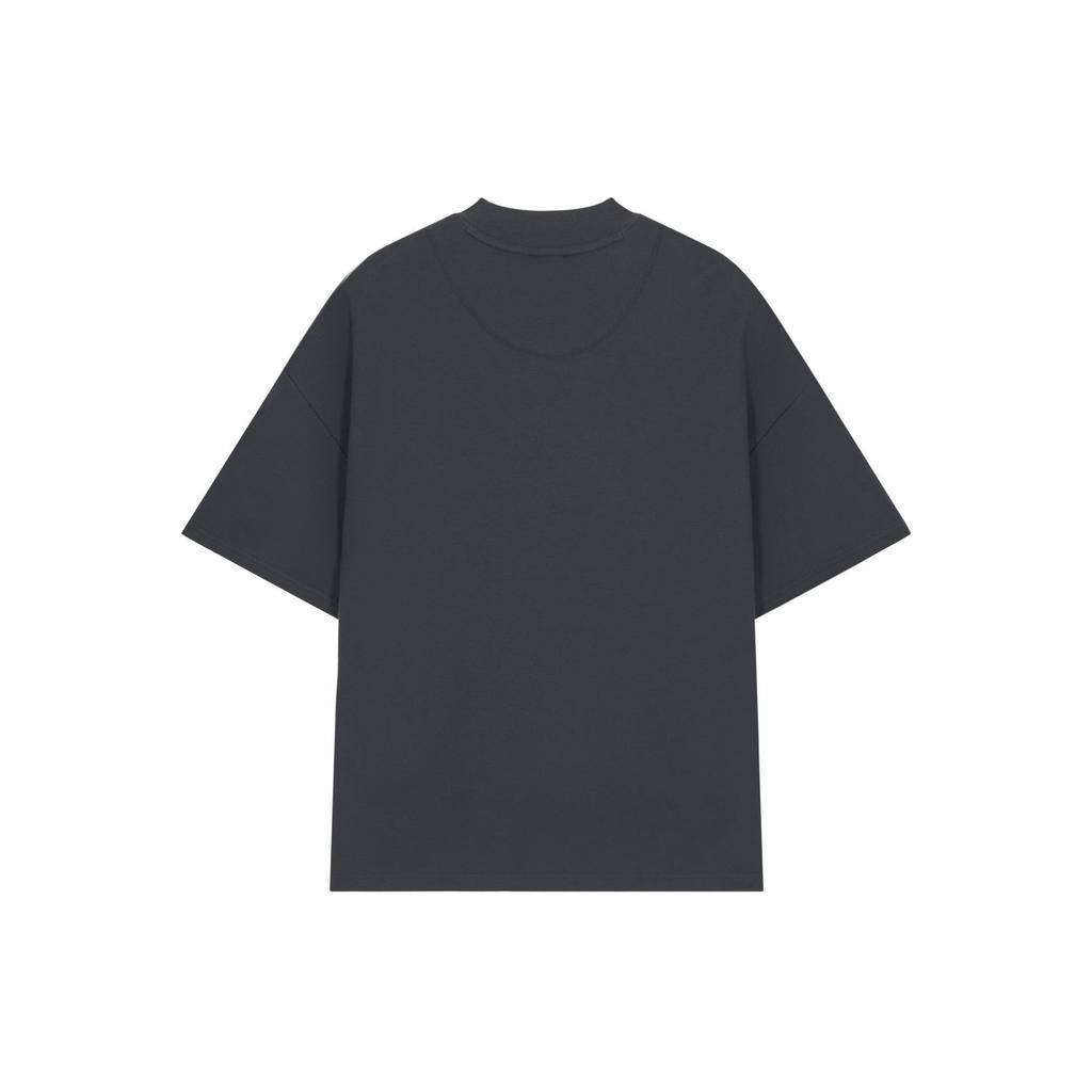 New Balance NB 100% Cotton T Shirt Unisex Charcoal Black AMT41333-ACK