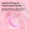 Adjustables Mini Fascia Massager Soft Massage Head Easy To Operate Deep Tissue Massage Device Portable Wear Resistant