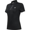 New Polo Shirts Women's Black A11W335112F-BK