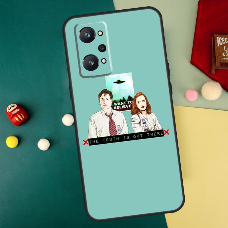 

The X Files I want to believe For Realme 10 11 12 13 14 Pro Plus C67 C65 C63 C61 C55 C53 C51 C35 C71 C75 GT7 15 Pro Case Realme 11 Pro Plus