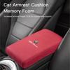 1Piece CarArmrestBoxHeightenMatSuede Hand Pad For Giulietta GT 159 147 156 Mito Brera Giulia F1 Stelvio Volante