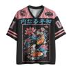 2026 New Japanese Straw Line Kitten V-neck Shirt Men's Outdoor Sports Loose Leisure Quick Drying Short Sleeved T-shirt