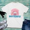 Antisocial Butterfly Tshirt Introvert Sarcastic Butterfly Quote Retro Tee Top