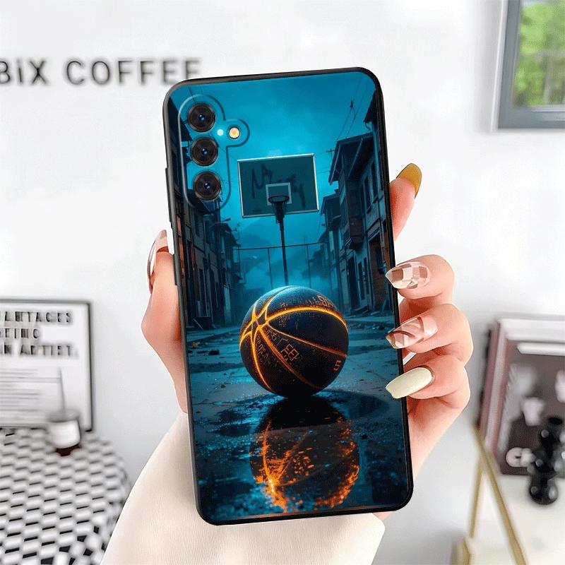 Basketball Basket Sports Soft Phone Case for Samsung A17 A37 A57 A16 A26 A36 A56 A15 A25 A35 A55 A14 A24 A34 A54 A13 A23 A33 A53