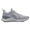 New LiNing YueYing Element Cushioned Slip Resistant Breathable Low Top Marathon Running Shoes Men's Microcrystalline Gray ARHT047-3