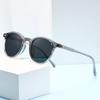 Unisex Small Round Celebrity Style Sunglasses with UV Protection for Outdoor Driving