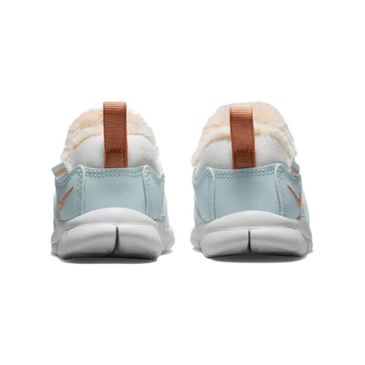 New Nike Dynamo Free SE Slip-Resistant Cushioning Wear-Resistant Warm Low-Top Toddler Shoes Glacier Blue Infant And Toddler FB7175-181