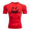 Men's Summer Casual Compression T-Shirts Perfect for Fitness Training High Elasticity Sweat Absorbing Tight Fit Comfortable and Breathable