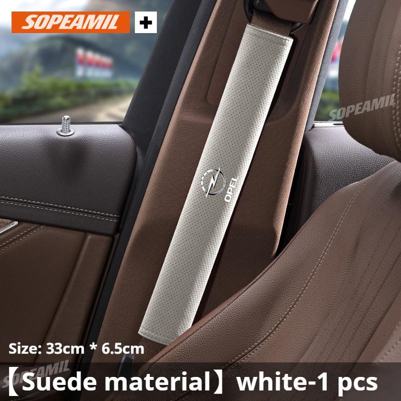 For Opel Astra Corsa Grandland Insignia Mokka Vectra GTC Tigra Vivaro Zafira Combo Crossland-X Car Seat Belt Shoulder Guard Pad