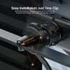 Universal 6 Points Solid Fold Car Phone Holder Gravity Car Holder For Phone In Car Air Vent Clip Mount Smartphone Holder