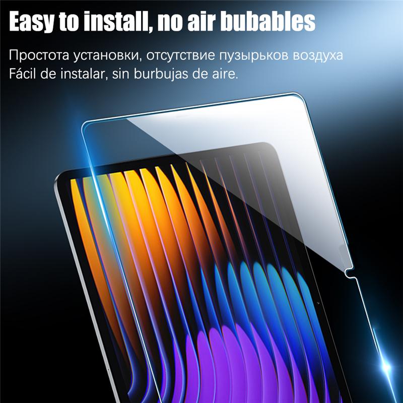 For Xiaomi Pad 8 Pro 7 6 Screen Protector Tempered Glass For Xiaomi Pad 8 7 6 6s Pro 12.4 Protective Film Accessories