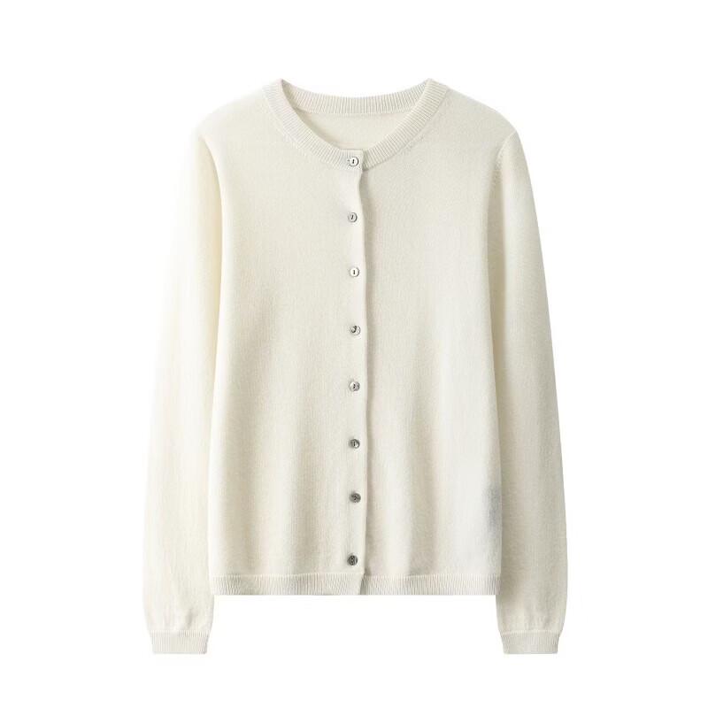 Kevanshe Classic Pure Cashmere Cardigan for Women