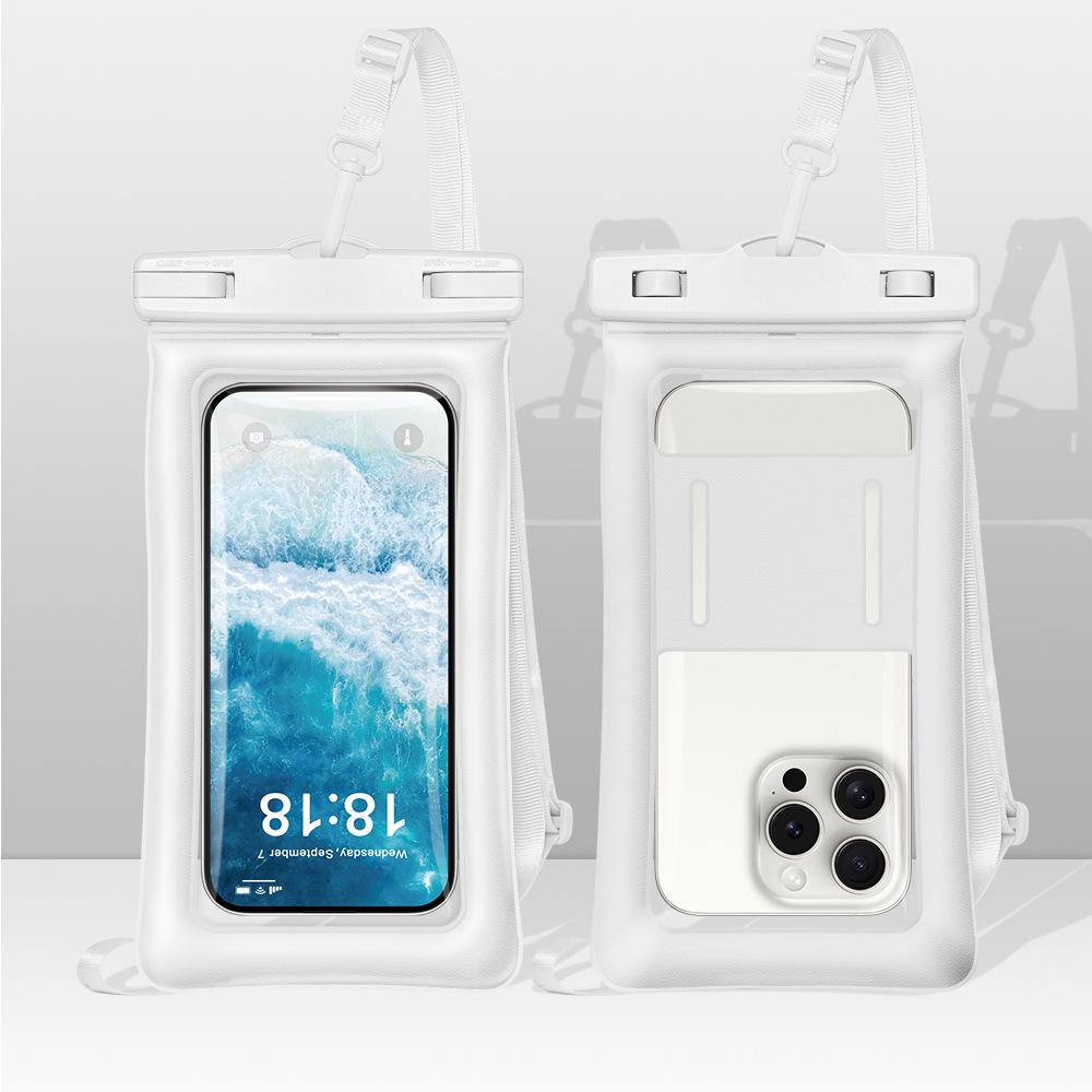 Inflatable Waterproof Floating Phone Case with Touchscreen Access, Eco-friendly, Extra Large Size