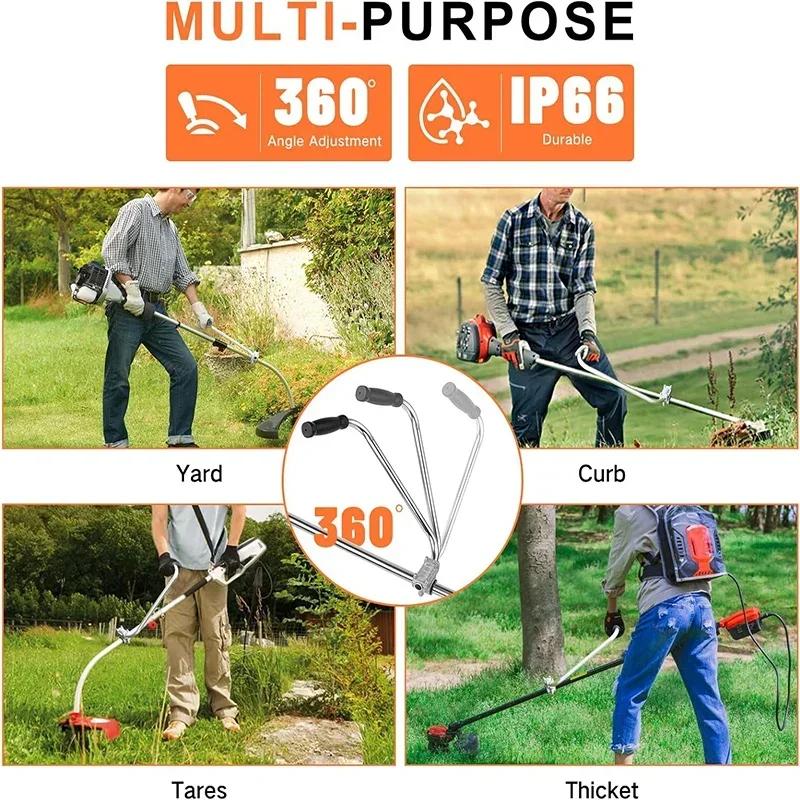 Mâner de tuns - Mâner de tuns ergonomic Mâner de tuns pentru tuns iarbă Mâner pentru tuns gazon Mâner pentru tuns iarba pentru îngrijirea gazonului