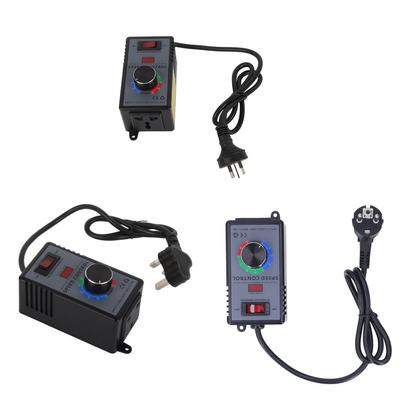 Controlador de velocidad del motor 0?Regulador de velocidad de ventilador variable con salida de 220 V CA con protección contra sobrecarga AC220?2
