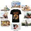 Ride Wild Passion Biker Graphic Tee Vintage Motorcycle Casual Top Pure Cotton T-shirt