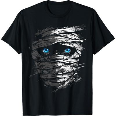 Mummy Costume Halloween Spooky Art Mummy T-Shirt