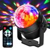 Sound Activated Party Lights,DJ Disco Ball Lights with Remote Control, Strobe Lamp 7 Modes Stage Par Light for Home Party