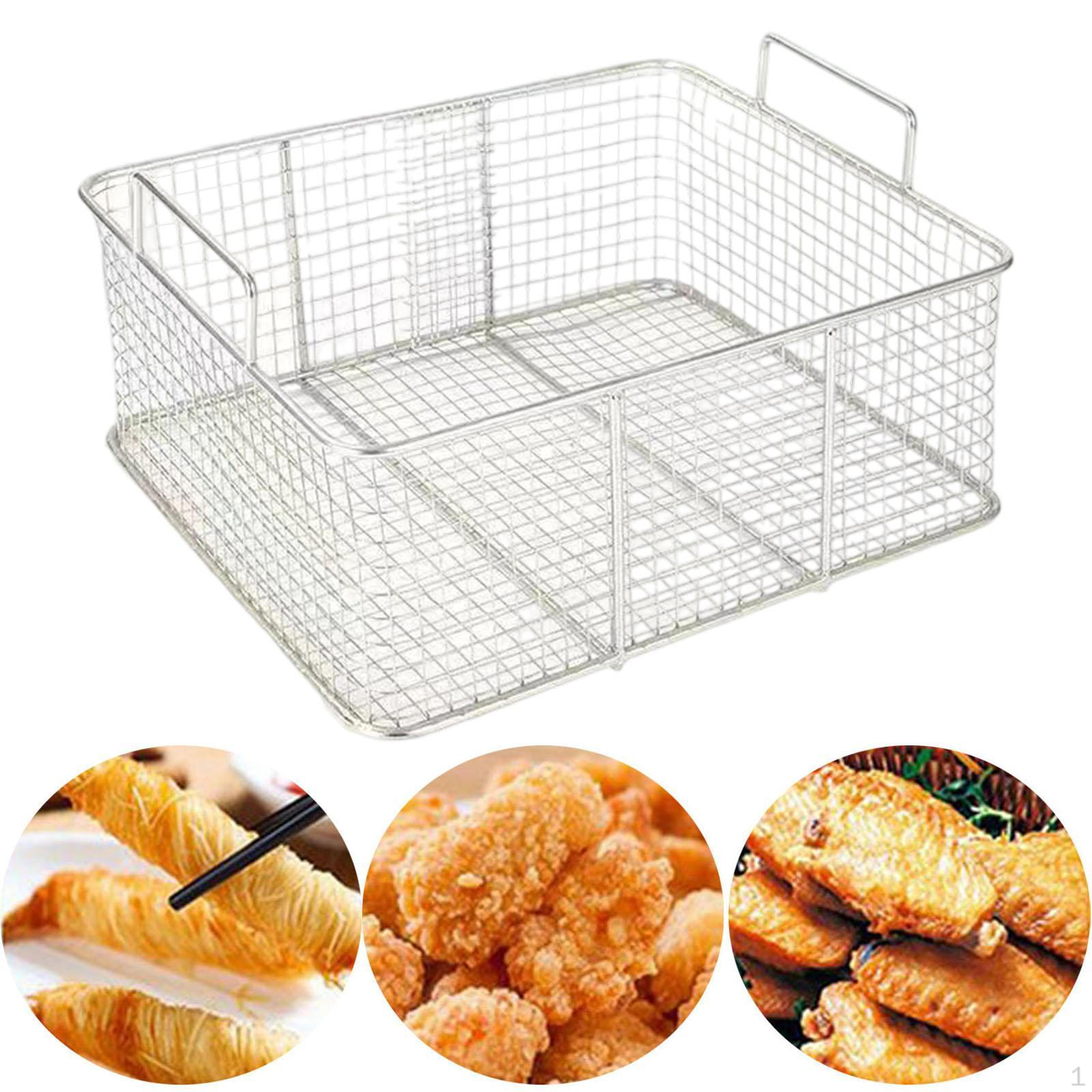 

Корзина для фритюра из нержавеющей стали 35x25x10cm