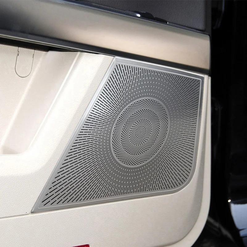 For Mercedes Benz GLK X204 2008-2015 Car Door Panel Loudspeaker Pad Stereo Audio Speaker Cover Trim Frame Interior decoration