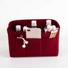 Lightweight Travel Tote Bag Divider Zipper Closure Toiletry Container Handbag Insert  Daily Storage