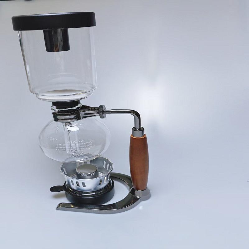 Household Glass Siphon Coffee Maker Set - 3 & 5 Serving Options