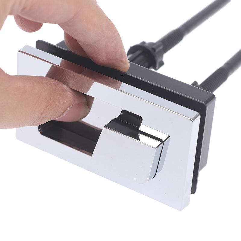 Rectangle Dual Flush Toilet Tank Button Toilet Push Dual Flush Buttons DIY Household Toilet Water Tank Accessories