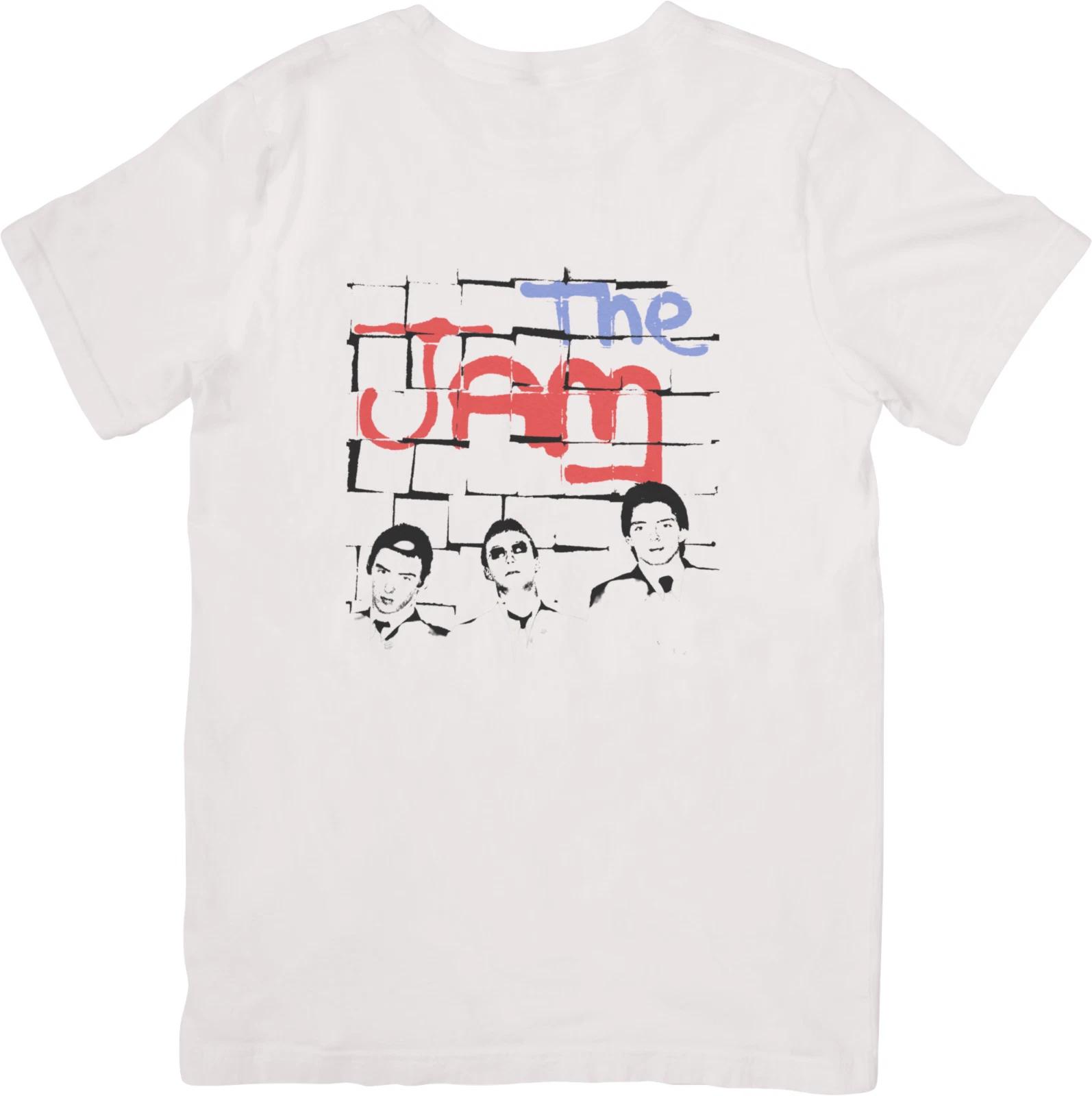 

The Jam Music Fit for Men & Women Quality Cotton T-Shirt White. M