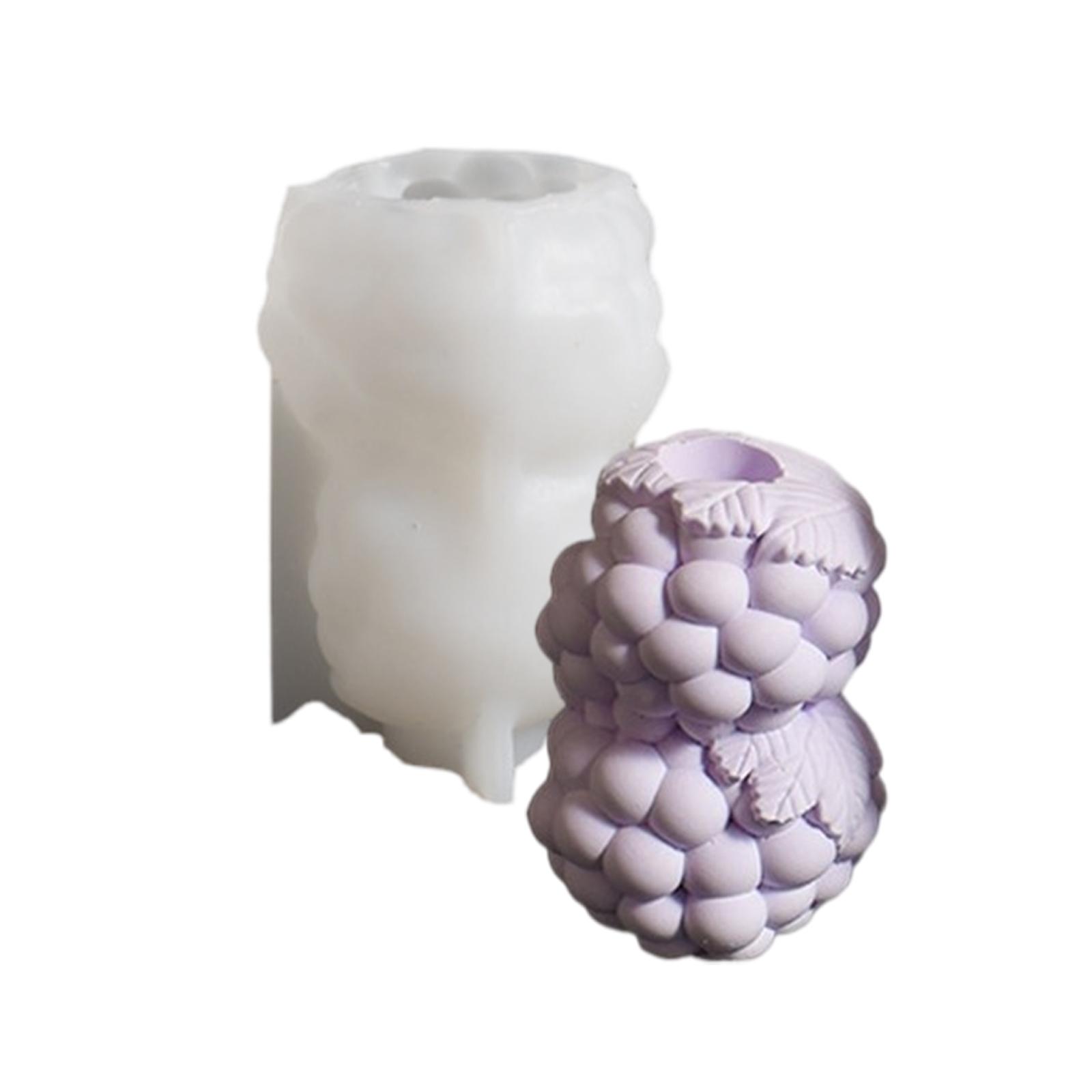 

Высококачественная силиконовая форма для уникальных подсвечников в виде фруктов, идеально подходящих для любителей DIY и домашнего декора T1