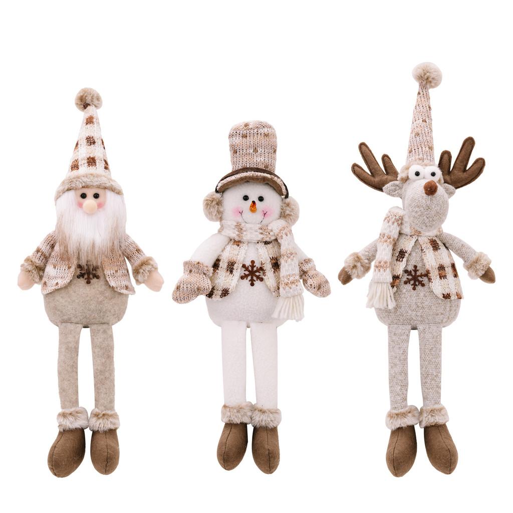 Charming Scandinavian Plush Hanging Dolls For Christmas Cheer And Holiday Decor