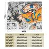 Kakarot DBZ Manga Blanket Wool Vintage Warm Throw Blankets for Home Textile Decor,