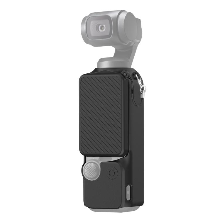 

For DJI OSMO Pocket 3 PULUZ 2 in 1 Silicone Cover Case Set with Strap синій
