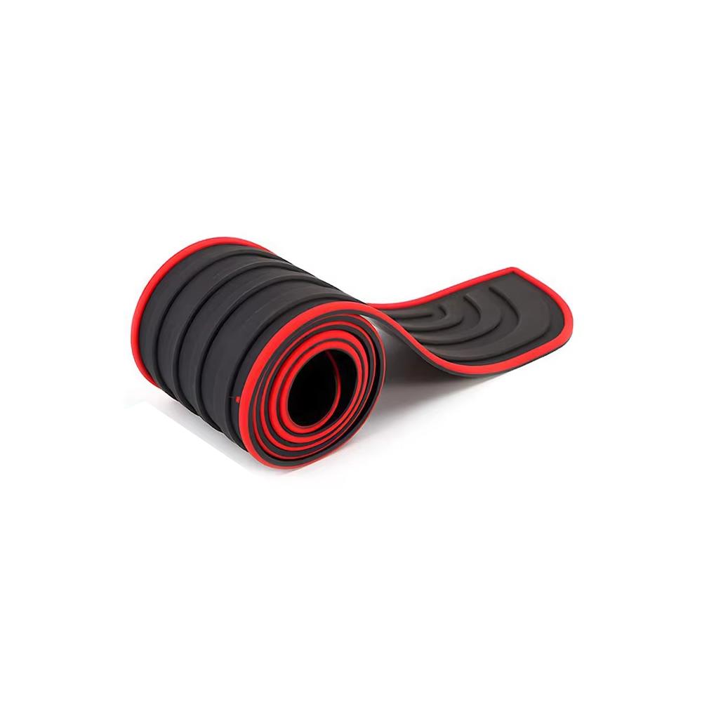 Car Rear Door Edge Guard Anti-Scratch Rear Bumper Guard Cuttable Rubber Mouldings Pad  Trunk Door