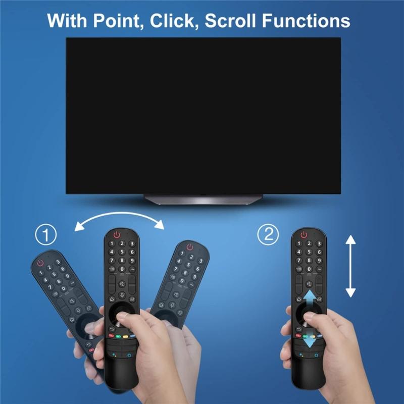 New Original MR21GA for  Smart TV Voice Remote Control w/ Netflix AN-MR21GA MR21GA MR20GA MR19BA UHD OLED QNED NanoCel