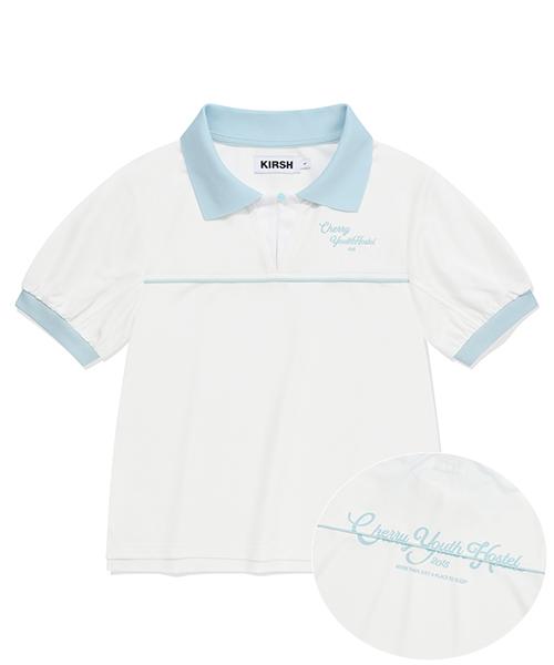 Piping Pique T-Shirt [Ivory] 1