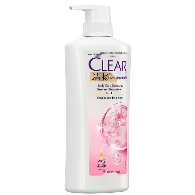 

Clear Scalp & Hair Anti-Dandruff Cherry Blossom Shampoo