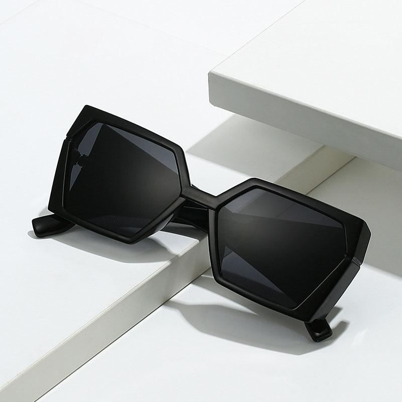 European American Stylish Sunglasses for Women Fashion Trendy Wide Leg Men's Sunglass Vintage Designer Women's Sun Glasses