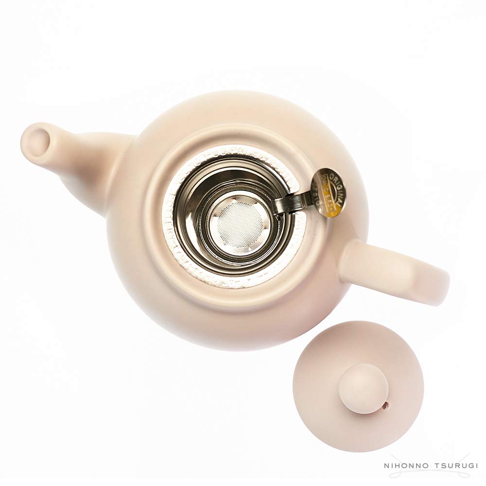 LONDON POTTERY Farmhouse Teapot, 2-Cup, Nordic Pink, 580151