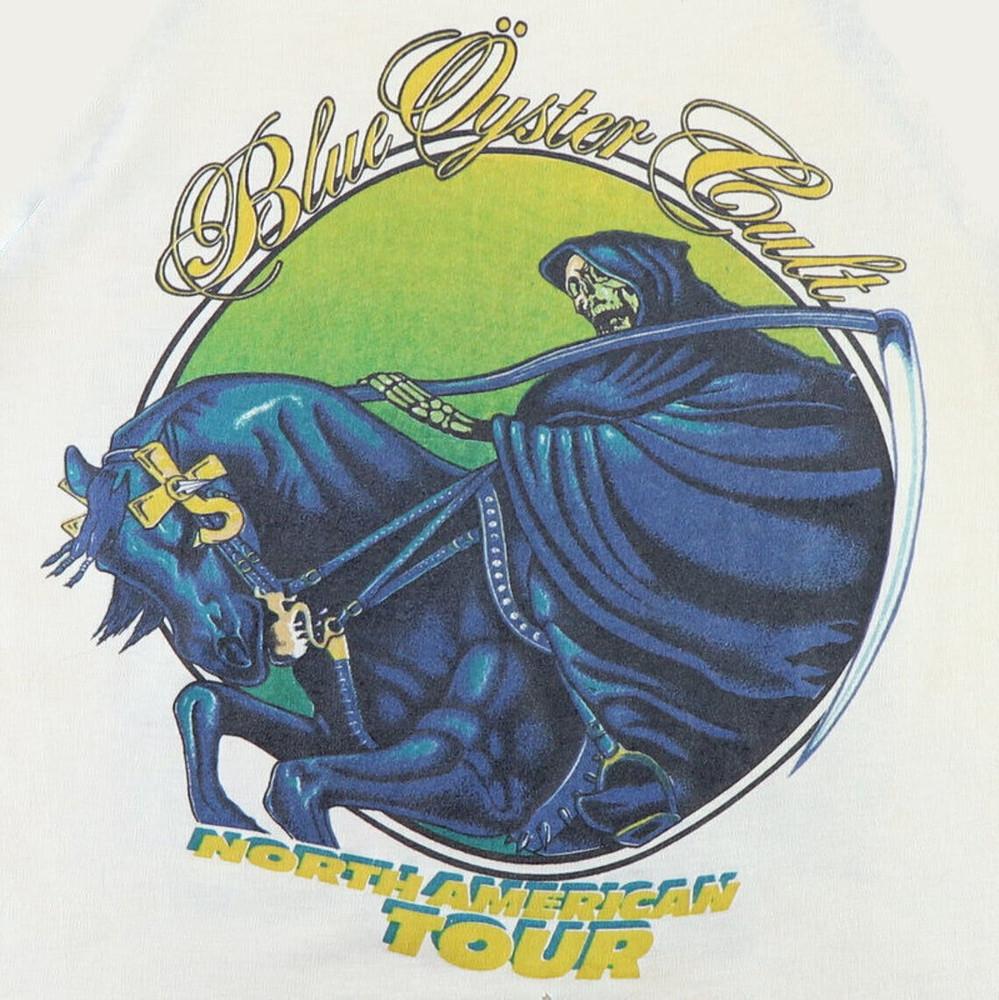 Rare BLUE OYSTER CULT North American Tour Cotton White Men S-5XL T-Shirt Unisex T-Shirt S