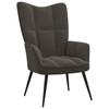 Day and Night - Day and Night Dark Gray Velvet Relaxation Armchair