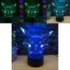 Captivating Pokemon Pikachu Night Light Perfect For Bedroom And Living Room Decor 3d Led With 7 Colors