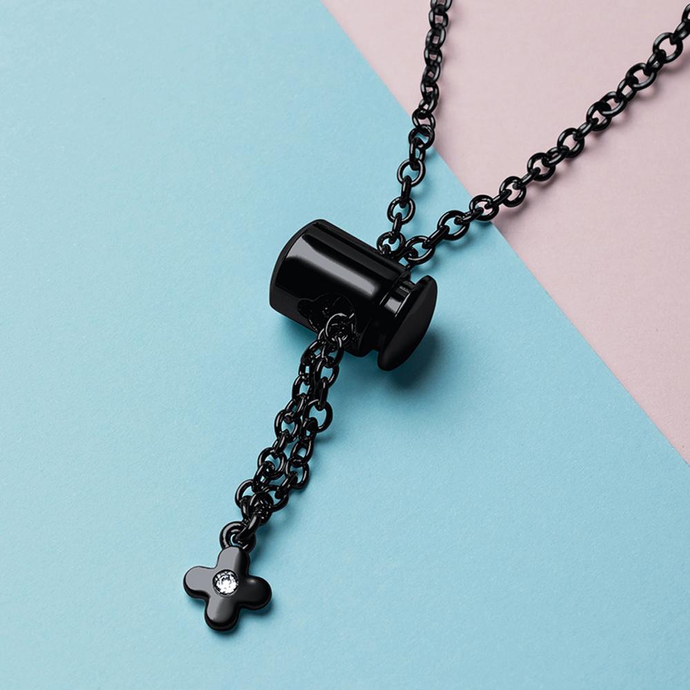 Ersatz Metallarmband Gliederarmband Kette Armband für Xiaomi Mi Band 6 / 5 / 4 / 3 schwarz