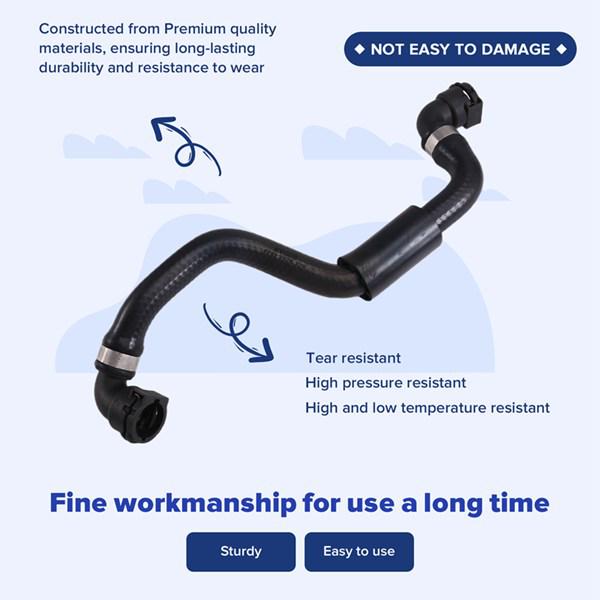 Compatible Coolant Hose for 07-19 BMW X5 X6 E70 E71