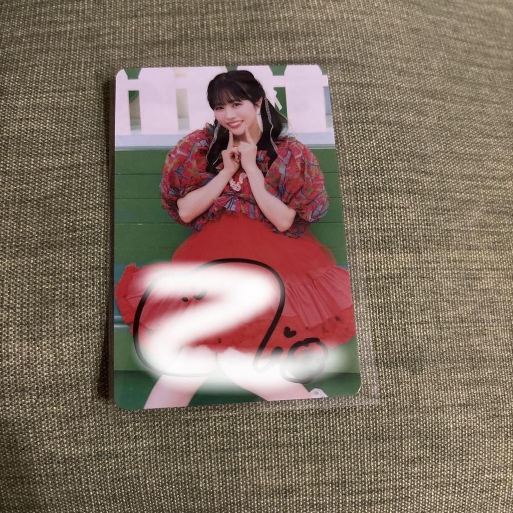 [USED] Sano Aika autographed trading card