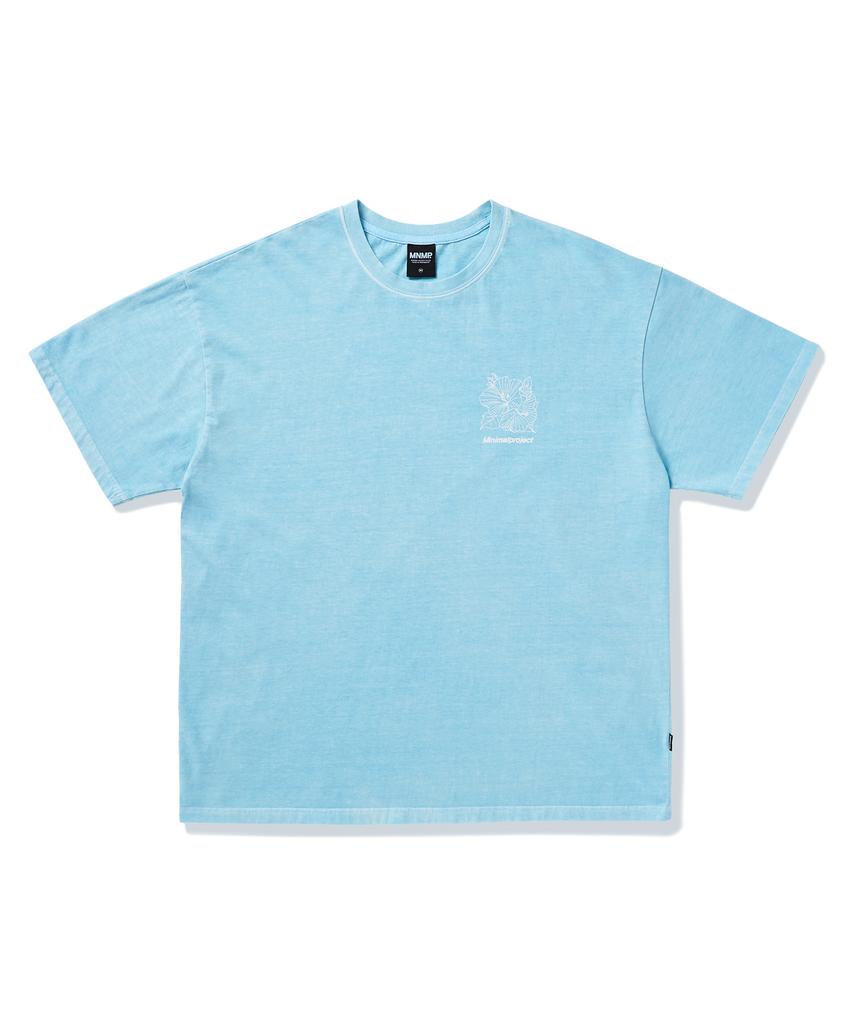 MINIMALPROJECT Sunset Beach Oversized Short Sleeve T-Shirt Mst161 [Sky]